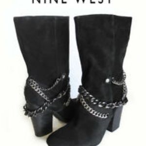 Way cool Rocker Chic suede boots